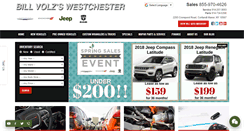 Desktop Screenshot of billvolzswestchesterchryslerdodgejeep.com